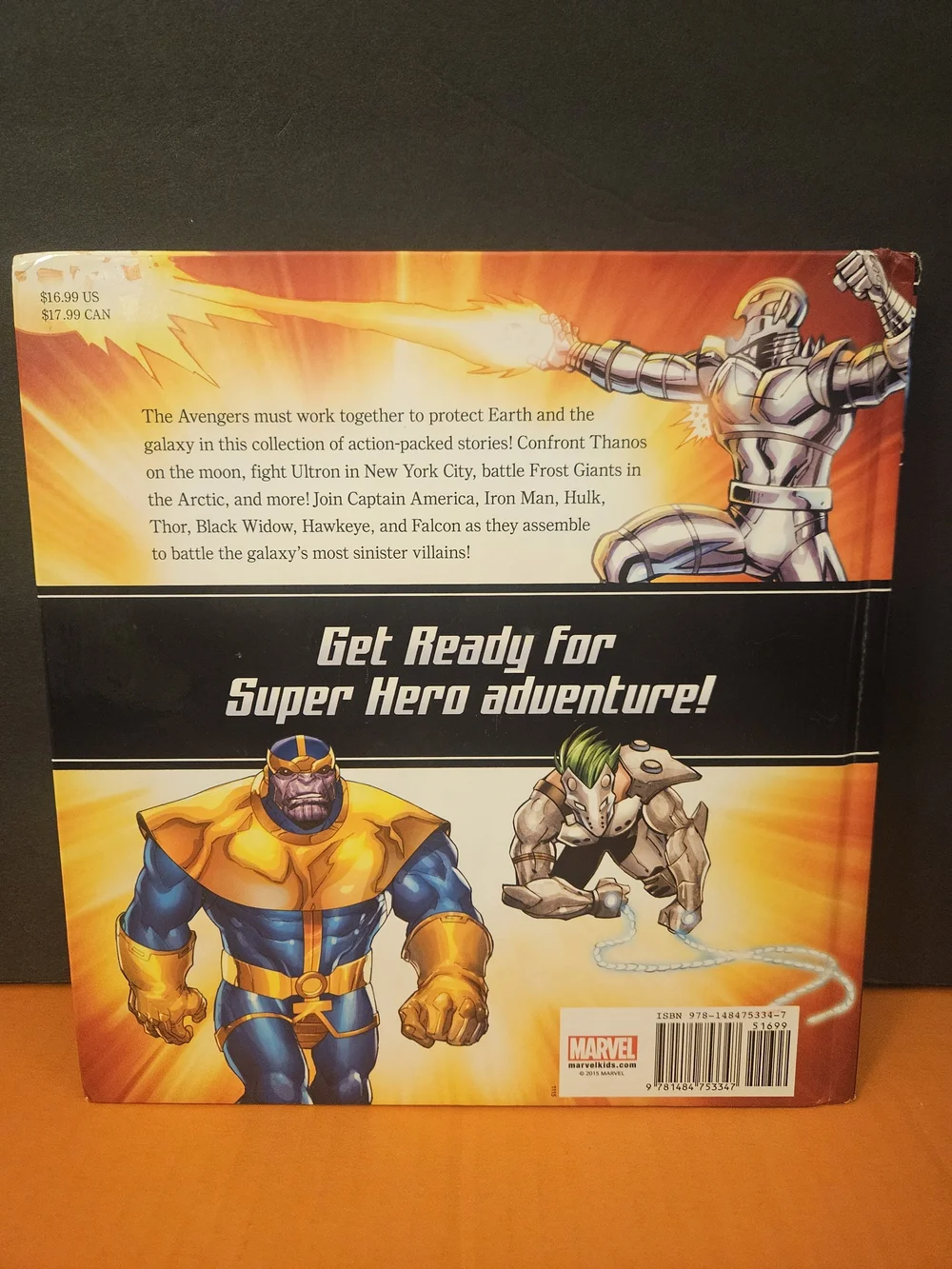 Marvel avengers storybook
